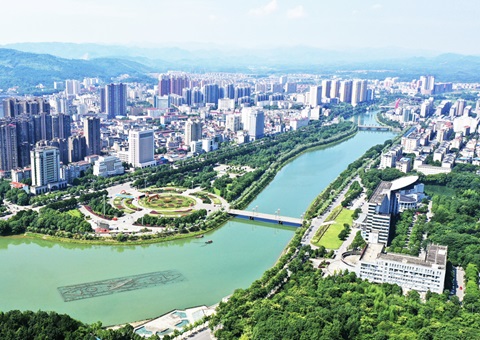 咸宁成为湖北省首个实现基础实景三维全域笼罩的都会