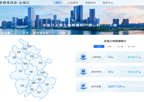 安徽省自然资源厅打造用地推介招商新模式